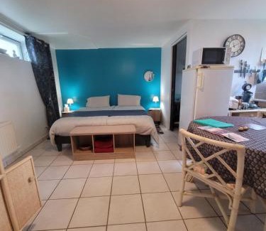 Yevres House | À la campagne, studio 25m2-pour 2 personnes, calme, wifi, jardin, parking