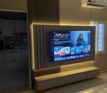 Al Hamra Apartment | شقة بغرفتى نوم دخول ذاتى Nice flat with 2 bedrooms 2 bathrooms- Alhamraa