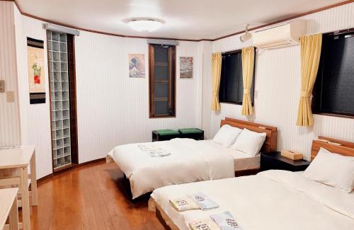 Nakamura Villa | 三木屋Mikiya 名古屋駅徒歩約600ｍ最大9人貸切一棟 広々の132平方 コンビニ徒歩1分