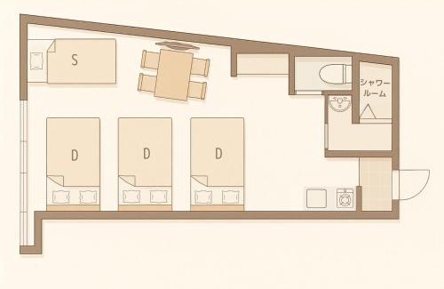Naka Ward Apartment | 肴町街舎