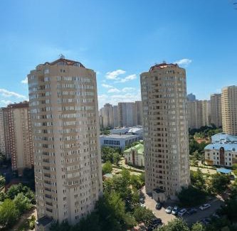 Pozniaky Apartment | 1-ком квартира на 18 этаже Позняки ул. Урловская 23-А