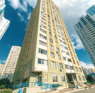 Pozniaky Apartment | 1-ком квартира на 18 этаже Позняки ул. Урловская 23-А