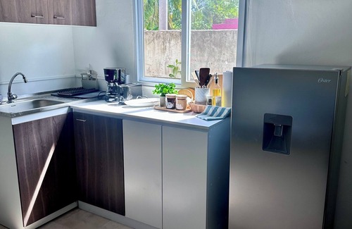 Tamanique Apartment | 1-bedroom apartment in Playa El Sunzal Ixab Surf City with AC, WiFi