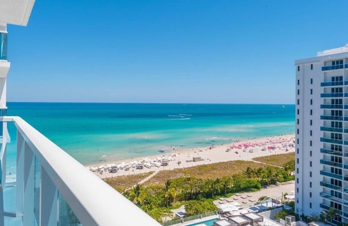 South Beach Condo | 1 Hotel Stylish 1 BR/1.5BA w/Balcony & Ocean View