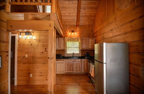 Logan Cabin | 10 miles-Lake Logan, Pet friendly, hottub, firepit