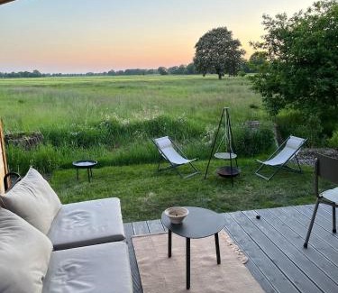 Bleckede House | 104-Tinyhouse mit Wiesenblick