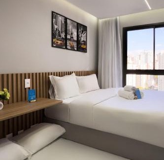 Campo Belo Apartment | 14º andar com vista incrível e condomínio completo
