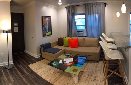 Industry Apartment | 1703 4A · Marianas Place/20min to NYC-Parking Avail