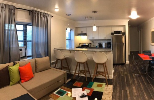 Industry Apartment | 1703 4A · Marianas Place/20min to NYC-Parking Avail