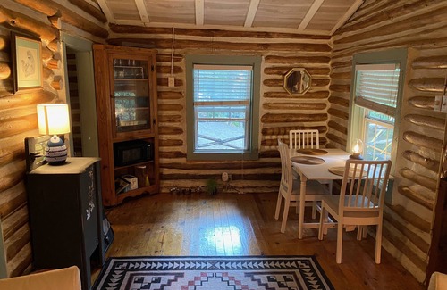 Cattail Creek Cabin | 1930’s Log Cabin on Rushing Creek!