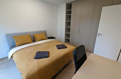 Rollingergrund-Belair Nord Apartment | 1BR in New Building with Garage+Balcony