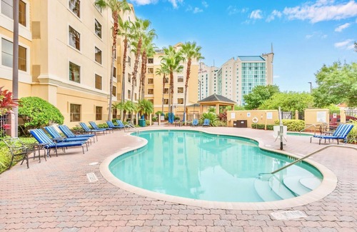 Southwest Orlando Apartment | 1BR w 2 Queen Beds -near Disney w Pool Hot tub