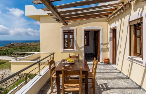 Fragkokastello Apartment | 1st Floor Apartment with view to Libyan Sea