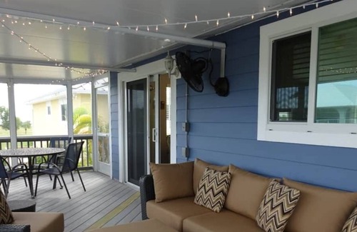 Port Pine Heights House | 2 Bedroom/2 Bath Canal Home in Big Pine - Great Boating Access!