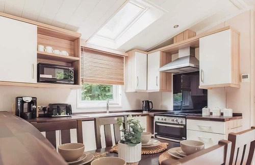 Caerwys Ski Chalet | 2 bedroom accommodation in Caerwys, Flintshire