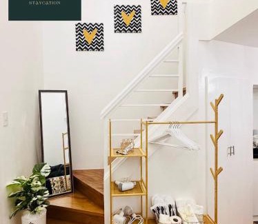Mandaluyong Apartment | 2 Bedroom and Bathroom Staycation Condo in Mandaluyong City near BONI MRT with WIFI and KARAOKE and POOL