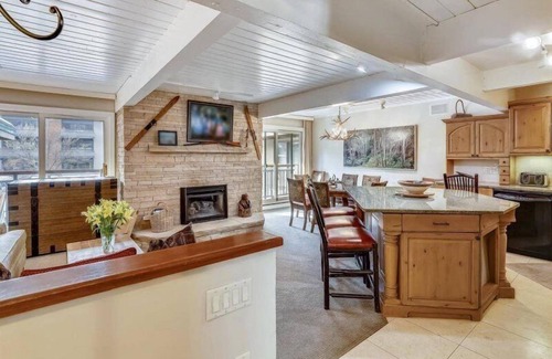 Aspen Condo | 2 Bedroom Condo in Downtown Aspen, Just One Block to Silver Queen Gondola