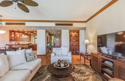 Kamuela Condo | 2 Bedroom Luxury Condo at the Terrace. Walk to beach & Hotel; openings Sept-Oct