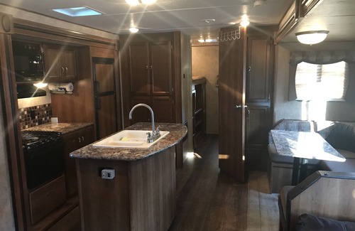 Hunt Club House | 2 Bedroom Triple Slide RV with Island & Outdoor Kitchen can also deliver. ROKU