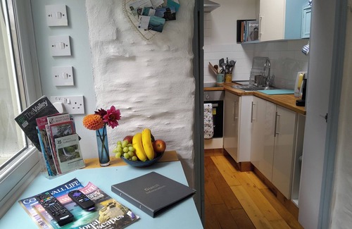 Calstock Apartment | 2 Guests - Free Parking - Studio Private Courtyard