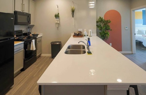 Spartanburg Apartment | 2 King Beds, Long Stays Welcome