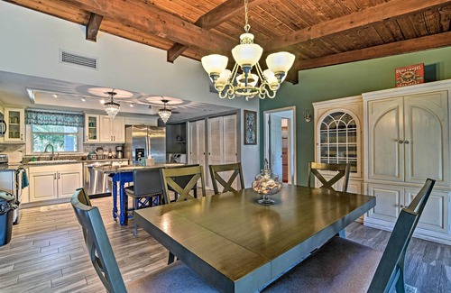 Homosassa House | 2 Mi to Homosassa Springs: Riverfront Home w/Dock
