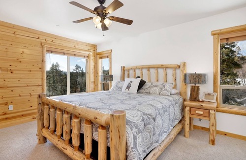 Fawnskin Cabin | 2261-cozy Lakeview Hideaway 4 Bedroom Chalet by RedAwning