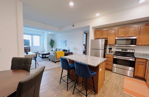 Grandville Apartment | 2BR Suite at The Grand Castle Gym & Free Parking