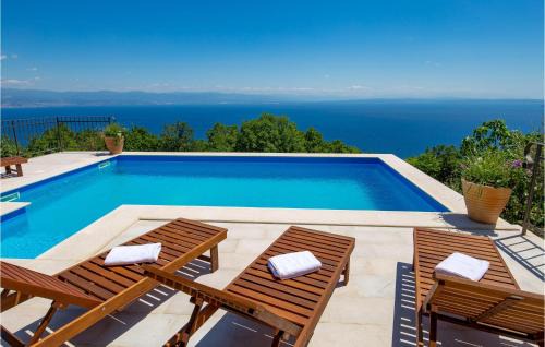Moscenicka Draga House | 3 Bedroom Cozy Home In Moscenicka Draga