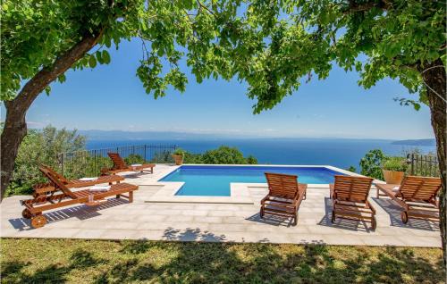 Moscenicka Draga House | 3 Bedroom Cozy Home In Moscenicka Draga