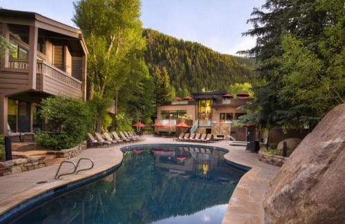 Aspen Hotel | 3 Bedroom Mountain Residence In The Heart Of Aspen With Amenities Including Heated Pool, Hot Tubs, Game Room And Spa