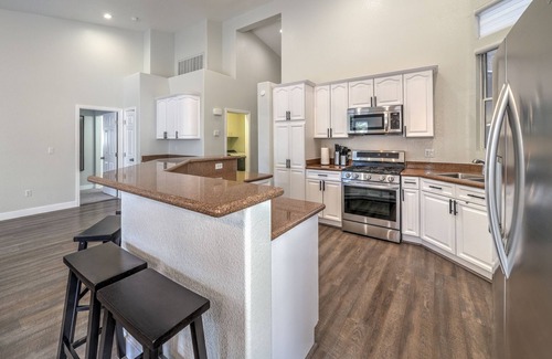 Rhodes Ranch House | 3-bedroom townhome in Las Vegas with home office and garage