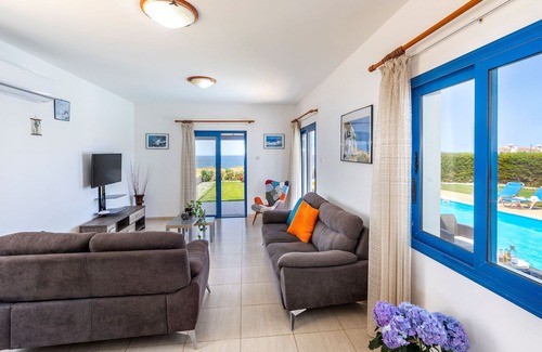 Pomos Villa | 3-Bedroom villa with incredible beach and sunset views.