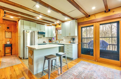 Galax Cabin | 3 Mi to Main St Galax: BBQ-Ready Home w/Fire Pit!