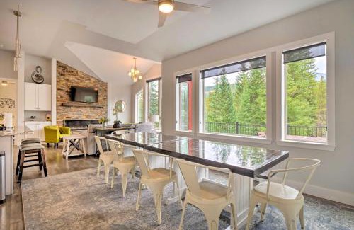 Crown House | 3 Mi to Ski Resort Modern Breck Home with Hot Tub!