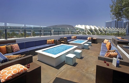 Marina District Hotel | 3 Suites at Hard Rock Hotel San Diego, Rooftop Terrace, Gaslamp Getaway!