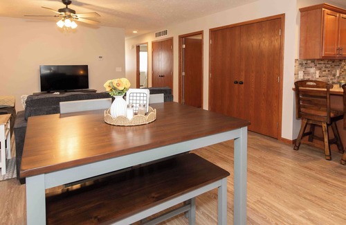 Kearney House | 30+ Day Lease, Fully Furnished, Entire Unit with Attached Garage, Fenced-In Yard