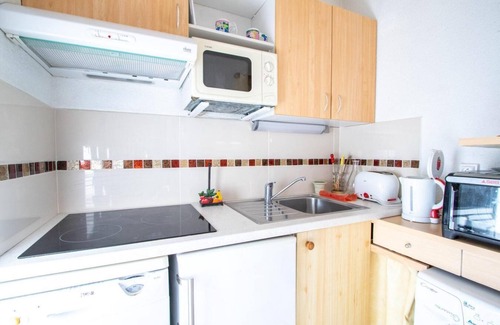 Villarodin-Bourget Apartment | 30m from resort center, 4th floor, balcony, parking, tv, ski locker, 35m², La Norma