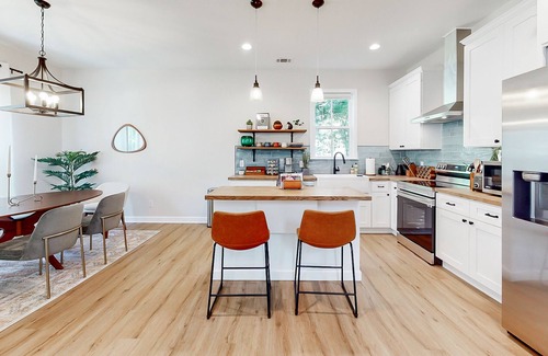 Midtown House | 3BR Greenwood Design Home Near Hospitals | Downtown