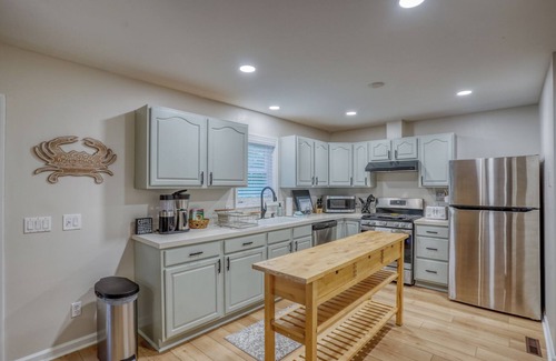 Rehoboth Beach House | 3BR Retreat w. Dock Access, Near Rehoboth Beach and steps to the bay!