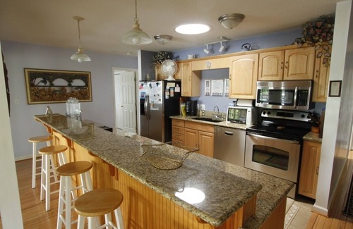 Seneca House | 4/3 Waterfront Home w/Covered Dock, 2 Decks, Pet Friendly. Long view on lake.