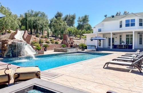 Fallbrook Villa | 4 Acre Villa Estate Private Park, Pool, Spa, 40 foot Waterslide