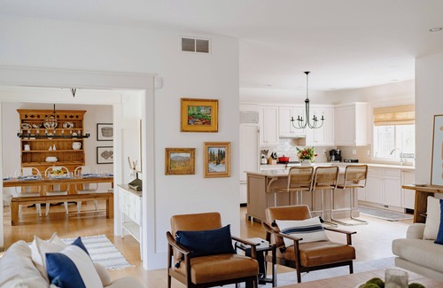 Lakeside House | 4 bdrm, 3.5 bath retreat w/pool, spa, large yard & fire pit. 5 min walk to beach