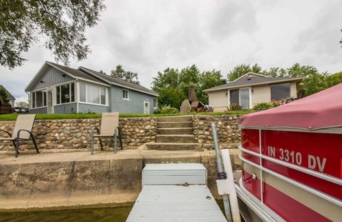 Rome City House | 4 seasons to relax at Sylvan Lake Indiana waterfront property