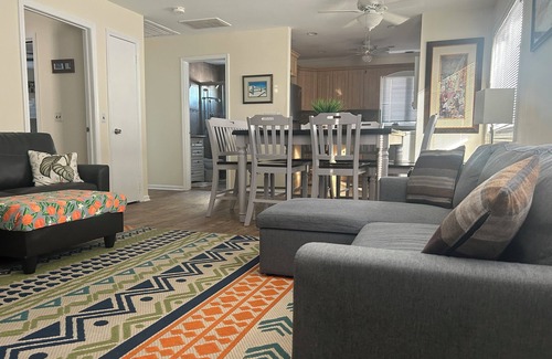 Seaside Heights Villa | 40'feet private Waterfront Upscale entire XL 2ndFL 2/3 bedroom 2.5 bath Jacuzzi