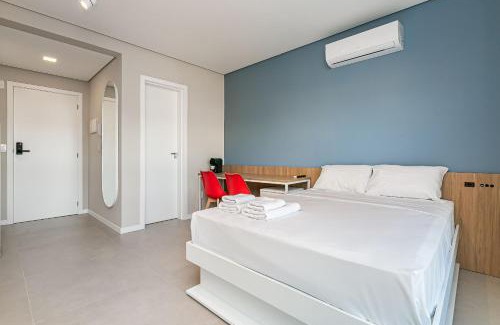 Carvoeira Apartment | 500m from UFSC | 32" Smart TV #CARV04