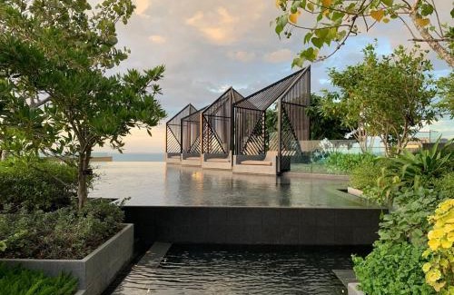 Pattaya Bay Apartment | 502 Edge芭提雅市中心25楼高层海景服务公寓，芭提雅海湾景观，近沙滩，步行街，购物中心