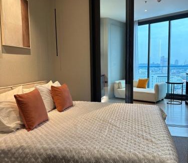 Pattaya Bay Apartment | 502 Edge芭提雅市中心25楼高层海景服务公寓，芭提雅海湾景观，近沙滩，步行街，购物中心