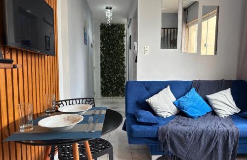 Embare Apartment | 50m da PRAIA, VISTA Lateral para o MAR, Portaria 24hrs, Próximo do Shopping PRAIA-MAR, Em cima do Mercado Pão de Açucar