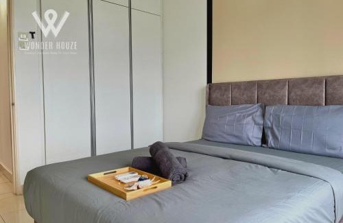 Medan Batu Caves Apartment | 5pax Serene 3BR at Simfoni Heights with Batu Caves View